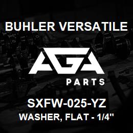 SXFW-025-YZ Buhler Versatile WASHER, FLAT - 1/4" YELLOW ZINC | AGA Parts