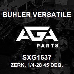 SXG1637 Buhler Versatile ZERK, 1/4-28 45 DEG. GREASE | AGA Parts