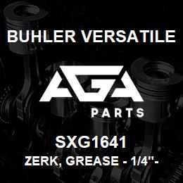 SXG1641 Buhler Versatile ZERK, GREASE - 1/4"-28 (STRAIGHT) | AGA Parts