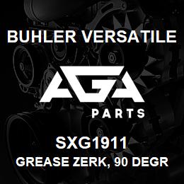 SXG1911 Buhler Versatile GREASE ZERK, 90 DEGREE 1/4 X 28 | AGA Parts