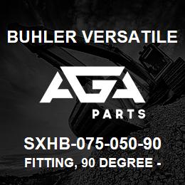 SXHB-075-050-90 Buhler Versatile FITTING, 90 DEGREE - 3/4"MNPT X 1/2" HOSE BARB | AGA Parts