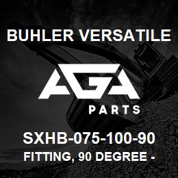 SXHB-075-100-90 Buhler Versatile FITTING, 90 DEGREE - 3/4"MNPT X 1" HOSE BARB | AGA Parts