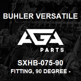 SXHB-075-90 Buhler Versatile FITTING, 90 DEGREE - 3/4"MNPT X 3/4" HOSE BARB | AGA Parts