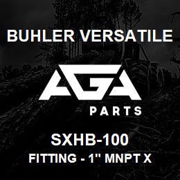 SXHB-100 Buhler Versatile FITTING - 1" MNPT X HOSE BARB (POLY) | AGA Parts