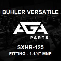 SXHB-125 Buhler Versatile FITTING - 1-1/4" MNPT X HOSE BARB (POLY) | AGA Parts
