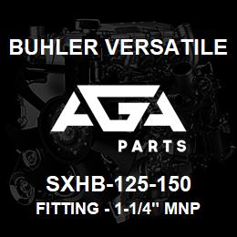 SXHB-125-150 Buhler Versatile FITTING - 1-1/4" MNPT X 1-1/2" HOSE BARB | AGA Parts