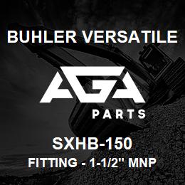 SXHB-150 Buhler Versatile FITTING - 1-1/2" MNPT X HOSE BARB (POLY) | AGA Parts