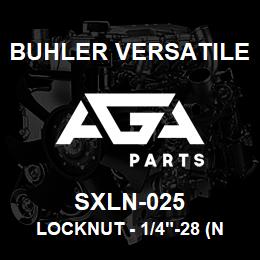 SXLN-025 Buhler Versatile LOCKNUT - 1/4"-28 (NYLON INSERT) | AGA Parts