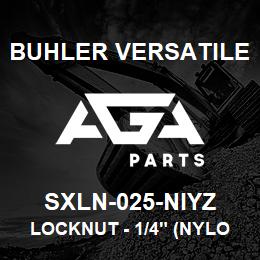 SXLN-025-NIYZ Buhler Versatile LOCKNUT - 1/4" (NYLON INSERT) | AGA Parts