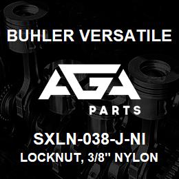 SXLN-038-J-NI Buhler Versatile LOCKNUT, 3/8" NYLON INSERT, JAM | AGA Parts