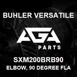 SXM200BRB90 Buhler Versatile ELBOW, 90 DEGREE FLANGE - 2" X 2" HOSE BARB | AGA Parts