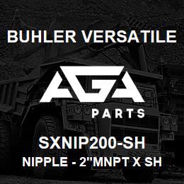 SXNIP200-SH Buhler Versatile NIPPLE - 2"MNPT X SHORT (POLY) | AGA Parts