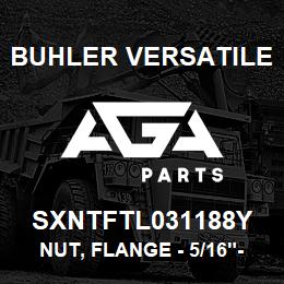 SXNTFTL031188Y Buhler Versatile NUT, FLANGE - 5/16"-18 GR-8 | AGA Parts