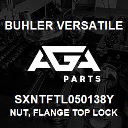 SXNTFTL050138Y Buhler Versatile NUT, FLANGE TOP LOCK - 1/2"NC GR8 | AGA Parts
