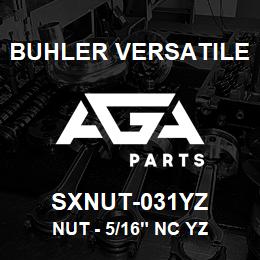 SXNUT-031YZ Buhler Versatile NUT - 5/16" NC YZ | AGA Parts