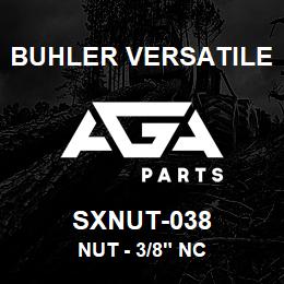 SXNUT-038 Buhler Versatile NUT - 3/8" NC | AGA Parts