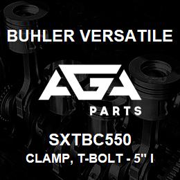 SXTBC550 Buhler Versatile CLAMP, T-BOLT - 5" ID | AGA Parts