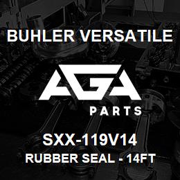 SXX-119V14 Buhler Versatile RUBBER SEAL - 14FT | AGA Parts