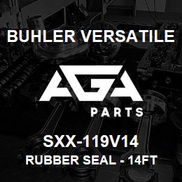 SXX-119V14 Buhler Versatile RUBBER SEAL - 14FT | AGA Parts