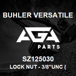 SZ125030 Buhler Versatile LOCK NUT - 3/8"UNC (NYLOCK) | AGA Parts