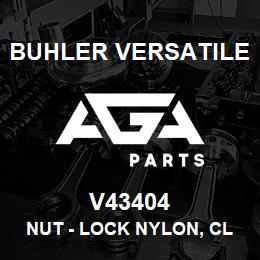 V43404 Buhler Versatile NUT - LOCK NYLON, CL-10 M12 PL | AGA Parts