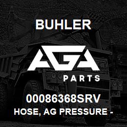 00086368SRV Buhler Hose, Ag Pressure - 5/8 ID x 600mm | AGA Parts