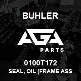 0100T172 Buhler Seal, Oil (Frame Assembly) - 2-3/8ID x 3-1/4OD | AGA Parts