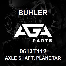 0613T112 Buhler Axle Shaft, Planetary - 16/16 Spline | AGA Parts