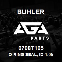 0708T105 Buhler O-RING SEAL, ID-1.051in Thk-0.070in | AGA Parts