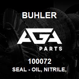 100072 Buhler SEAL - OIL, NITRILE, SHAFT: 3.250in | AGA Parts