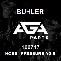 100717 Buhler Hose - Pressure Ag SingleBraid Id-5/8in Lth-3560mm | AGA Parts