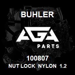 100807 Buhler NUT LOCK NYLON 1.25NF GR5 PL | AGA Parts