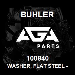 100840 Buhler Washer, Flat Steel - 44.5 OD x 24.0 ID x 3.75mm Thk | AGA Parts