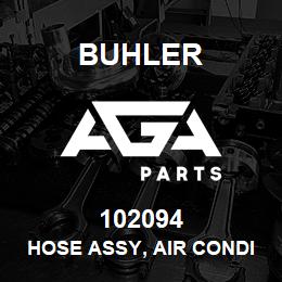 102094 Buhler HOSE ASSY, AIR CONDITIONING - 0.313 x 240.20 (L4WD) | AGA Parts