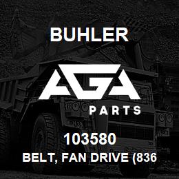 103580 Buhler Belt, Fan Drive (836, 846, 856 & 876) - Use 86033497 | AGA Parts
