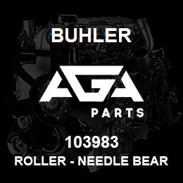 103983 Buhler ROLLER - NEEDLE BEARING, SEAT ASSEMBLY | AGA Parts