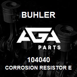 104040 Buhler CORROSION RESISTOR ELEMENT | AGA Parts