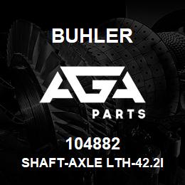 104882 Buhler SHAFT-AXLE Lth-42.2in, Splined - 2 Ends, L4WD | AGA Parts