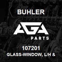 107201 Buhler GLASS-WINDOW, L/H & R/H SIDE FRONT, CAB ASSY L4WD | AGA Parts