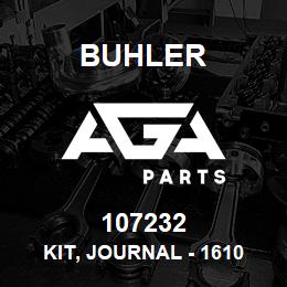 107232 Buhler Kit, Journal - 1610 | AGA Parts