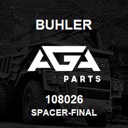 108026 Buhler SPACER-FINAL | AGA Parts
