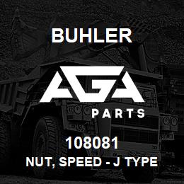 108081 Buhler Nut, Speed - J Type | AGA Parts