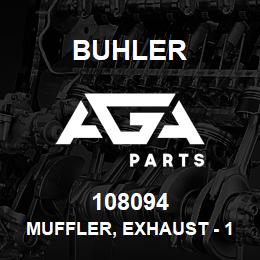 108094 Buhler Muffler, Exhaust - 127mm OD Inlet (5) - 855-Cummins | AGA Parts
