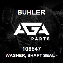 108547 Buhler WASHER, SHAFT SEAL - HYDRAULIC GEAR PUMP ASSY | AGA Parts