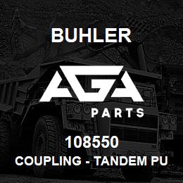 108550 Buhler COUPLING - TANDEM PUMP | AGA Parts