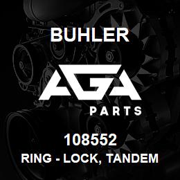 108552 Buhler RING - LOCK, TANDEM PUMP | AGA Parts