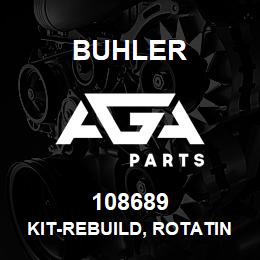 108689 Buhler KIT-REBUILD, ROTATING DRIVE, IMPL PUMP | AGA Parts