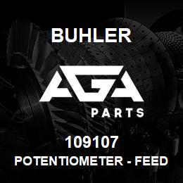 109107 Buhler POTENTIOMETER - FEEDBACK 3 PTH | AGA Parts