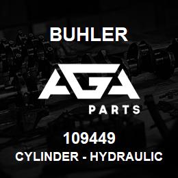 109449 Buhler CYLINDER - HYDRAULIC STEERING, 3.5in x 16.50in | AGA Parts