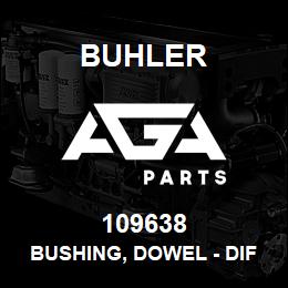 109638 Buhler Bushing, Dowel - Differential Carrier Assembly | AGA Parts